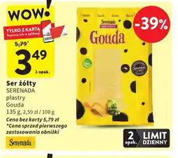 Intermarche Serenada ser żółty Gouda oferta