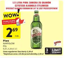Intermarche Piwo Namysłów Pils oferta