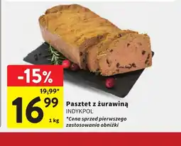 Intermarche INDYKPOL Pasztet z żurawiną oferta