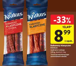 Intermarche Krakus Kabanosy klasyczne oferta