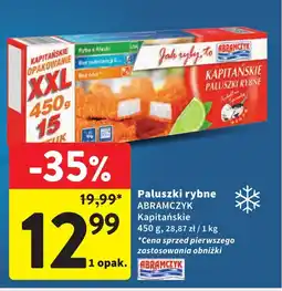 Intermarche Abramczyk Paluszki rybne oferta
