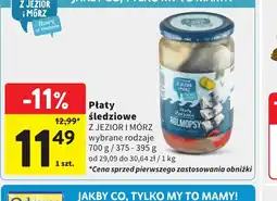 Intermarche Z Jezior i Mórz Płaty śledziowe oferta