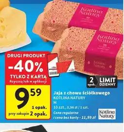 Intermarche Kotlina Natury Jaja z chowu ściółkowego oferta