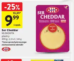 Intermarche Mlekovita Ser Cheddar oferta