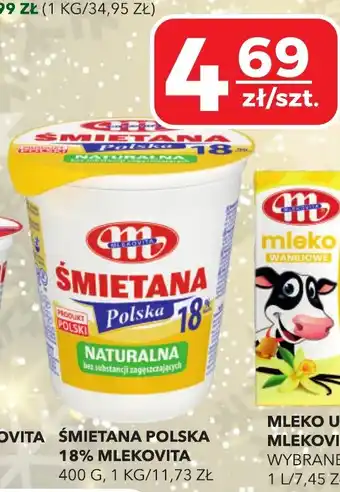 Top Market Śmietana polska 18% mlekovita oferta