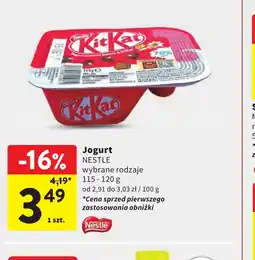 Intermarche Nestle Jogurt oferta