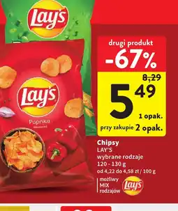 Intermarche Lay's Chipsy oferta