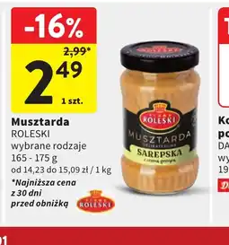 Intermarche Musztarda Roleski oferta