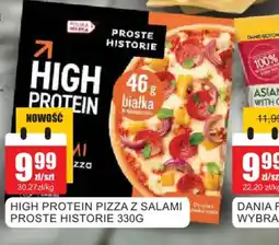 Bingo High protein pizza z salami proste historie oferta