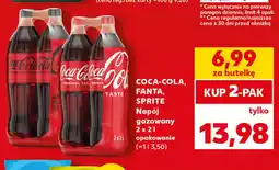 Kaufland Coca-Cola, Fanta, Sprite Napój gazowany oferta