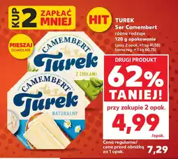 Kaufland Turek Ser Camembert różne rodzaje oferta
