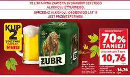 Kaufland Żubr Piwo 6% alk. 4 x 0,5 l puszka 2 i opakowanie oferta
