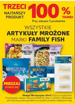Kaufland Wszystkie artykuły mrożone marki Family Fish oferta