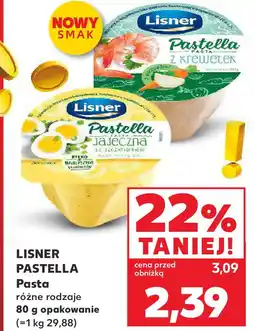 Kaufland Lisner Pastella różne rodzaje oferta