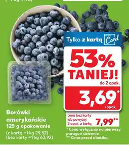 Kaufland Borówki amerykańskie (125 g) oferta