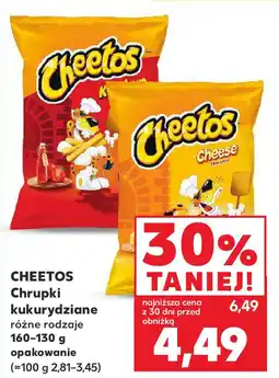 Kaufland CHEETOS Chrupki kukurydziane różne rodzaje oferta