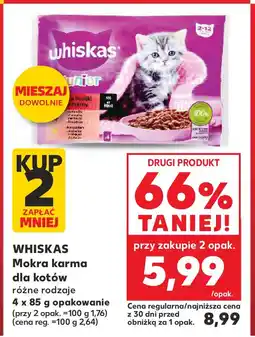 Kaufland Whiskas Mokra karma dla kotów oferta