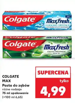 Kaufland Colgate Max Pasta do zębów, różne rodzaje oferta