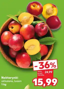 Kaufland Nektarynki układane, luzem oferta