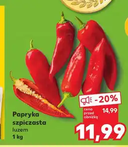 Kaufland Papryka spiczasta luzem oferta