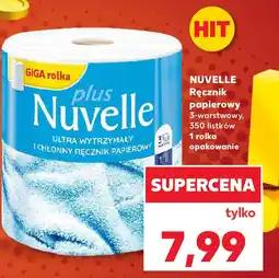Kaufland Nuvelle Ręcznik papierowy 3-warstwowy 350 listków 1 rolka oferta