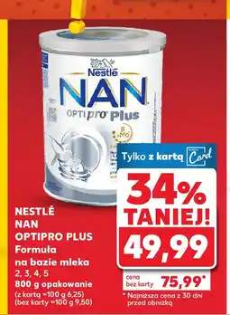 Kaufland Nestlé NAN Optipro Plus mleko modyfikowane (800g) oferta