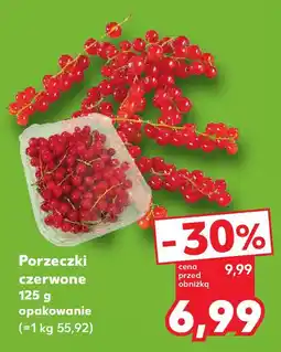 Kaufland Porzeczki czerwone 125 g opakowanie oferta