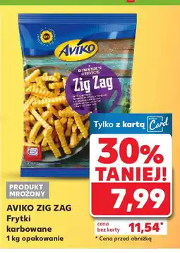 Kaufland AVIKO ZIG ZAG Frytki karbowane 1 kg opakowanie oferta