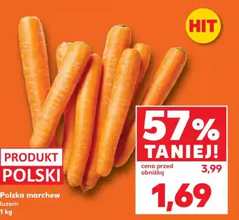 Kaufland Polska marchew luzem oferta