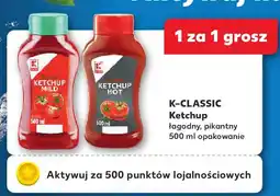 Kaufland K-Classic Ketchup łagodny, pikantny 500 ml opakowanie oferta