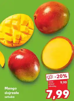 Kaufland Mango dojrzałe sztuka oferta