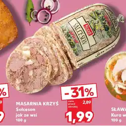 Kaufland Masarnia Krzyś Salceson jak ze wsi oferta