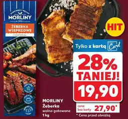 Kaufland MORLINY Żeberka wieprzowe wolno gotowane oferta