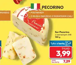 Kaufland Ser Pecorino z czerwonym chili oferta
