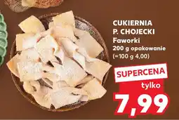 Kaufland CUKIERNIA P. CHOJECKI Faworki 200 g opakowanie (~100 g 4,00) oferta