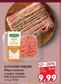 Kaufland K-STOPISKO MIĘSNE Mięso mielone z nogi z indyka oferta