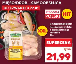 Kaufland K-STOPISKO MIĘSNE Poledwiczki z fileta z piersi polskiego kurczaka oferta