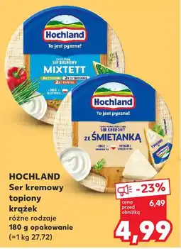 Kaufland Hochland Ser topiony krążek oferta