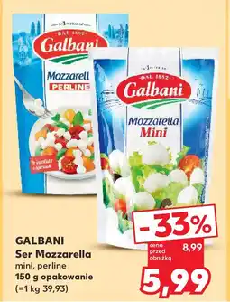 Kaufland Galbani Ser Mozzarella mini, perline oferta