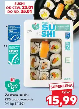 Kaufland SUSHI Zestaw sushi oferta