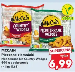 Kaufland McCain Pieczone ziemniaki (Country Wedges / Mediterranean Wedges) oferta