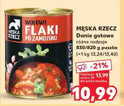 Kaufland MĘSKA RZECZ Wołowe flaki po zamojsku oferta