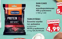 Kaufland TARCZYŃSKI Suszona szynka lub wołowina proteinowe 40/25 g opakowanie oferta