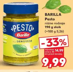 Kaufland BARILLA Pesto Genovese oferta