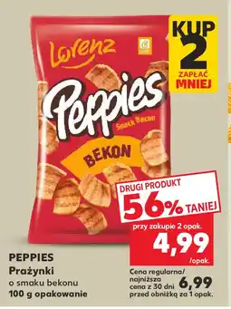 Kaufland Lorenz Peppies Prażynki o smaku bekonu oferta