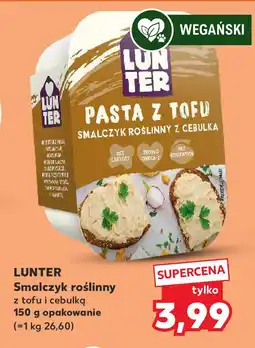 Kaufland Lunter Smalczyk roślinny z tofu i cebulką oferta