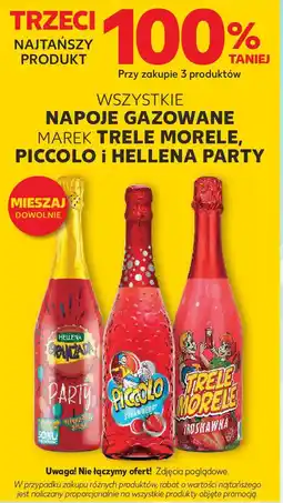 Kaufland Trele Morele, Piccolo, Hellena Party – napoje gazowane oferta