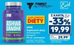 Kaufland 6PAK Ashwagandha, Omega-3 (90 szt.) oferta