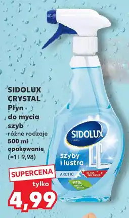 Kaufland SIDOLUX CRYSTAL Płyn do mycia szyb oferta