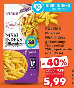 Kaufland POLMAK Makaron Niski indeks glikemiczny oferta